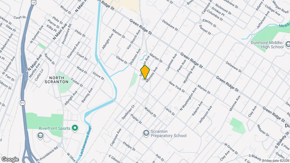 1321 Monsey Ave Map and Location Details