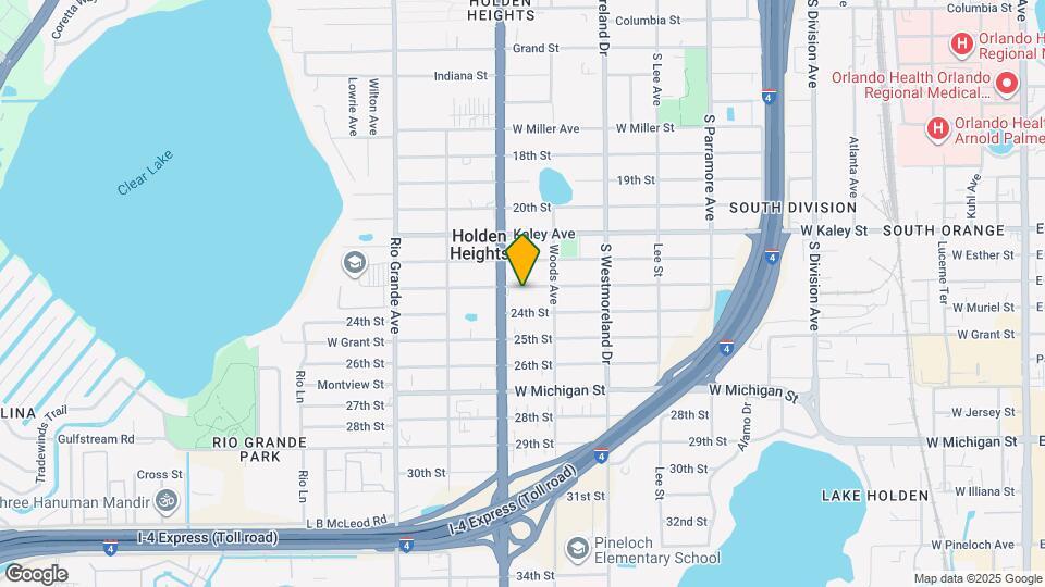 1242 23rd St Map and Location Details