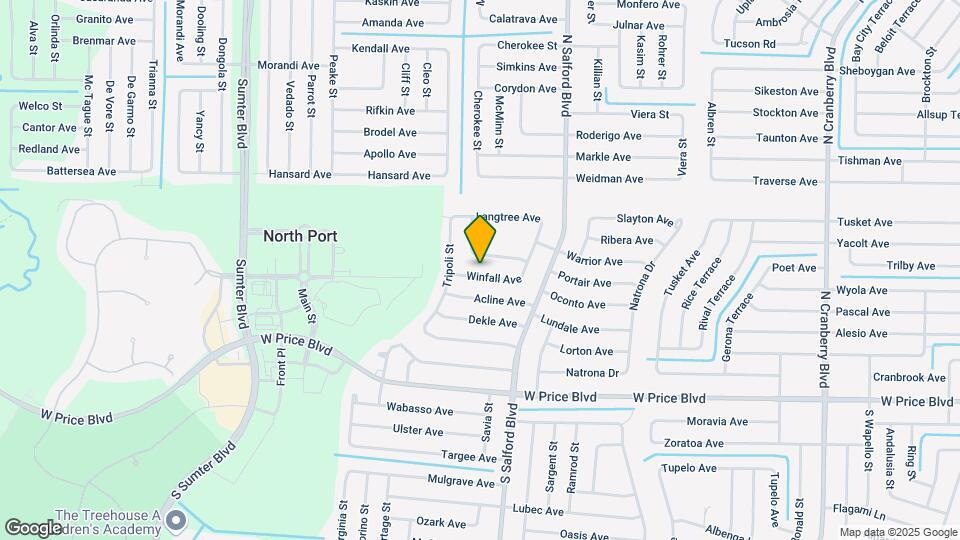 4272 Winfall Ave Map and Location Details
