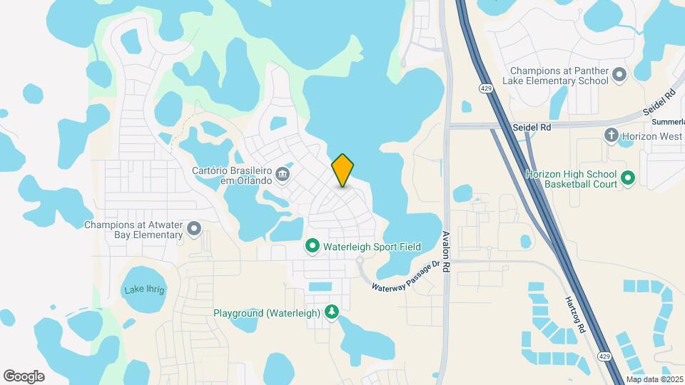 9681 Waterway Passage Dr Map and Location Details