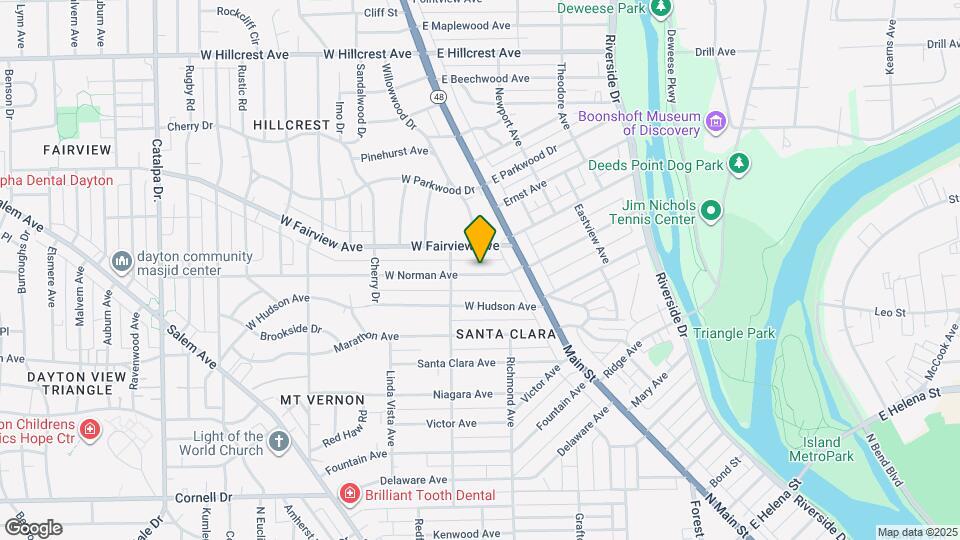 53 W Norman Ave Map and Location Details