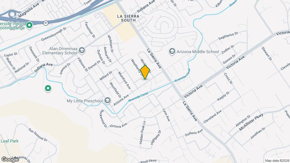 11239 Arizona Ave Map and Location Details