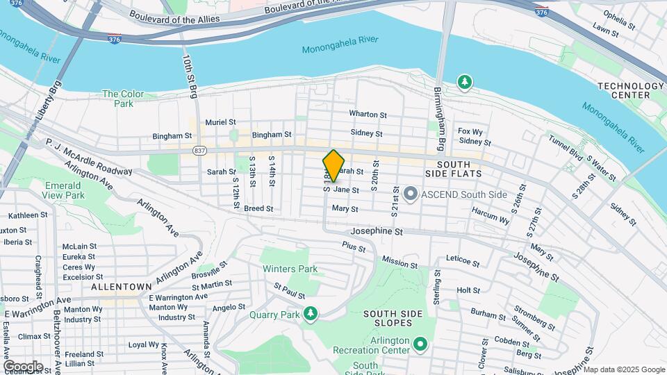 1823 Jane St Map and Location Details