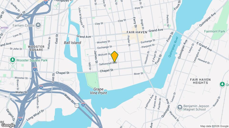 132 Saltonstall Ave, Unit #3 Map and Location Details