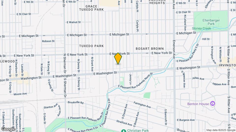 24 N Linwood Ave Mapa y Detalles de la Ubicación