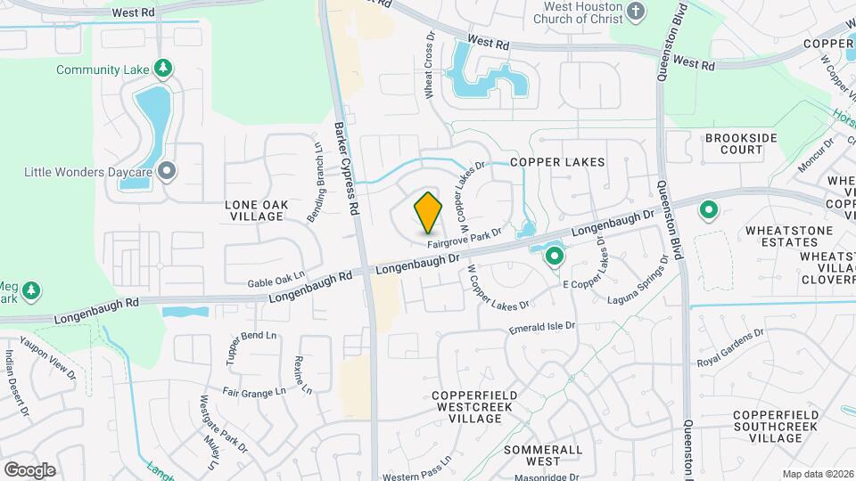 17618 Fairgrove Park Dr Map and Location Details