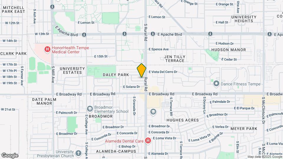 730 E Granada Dr Mapa y Detalles de la Ubicación