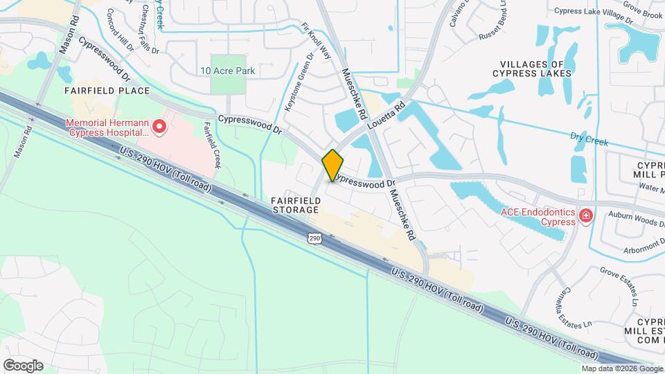 19427 Egret Wood Way Map and Location Details