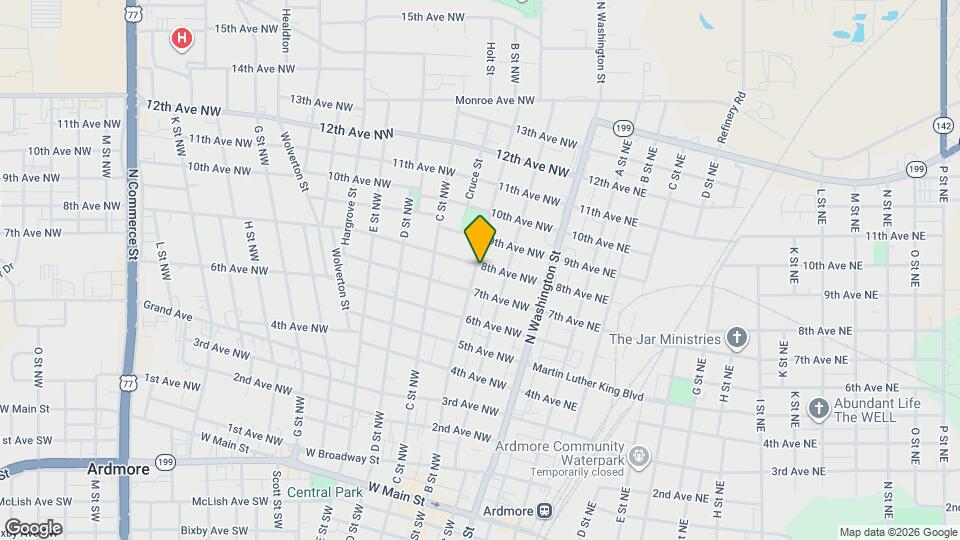 722 B St NW Map and Location Details