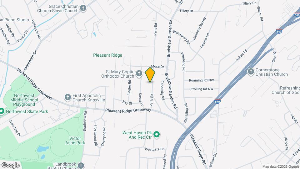 2013 Paris Rd Map and Location Details