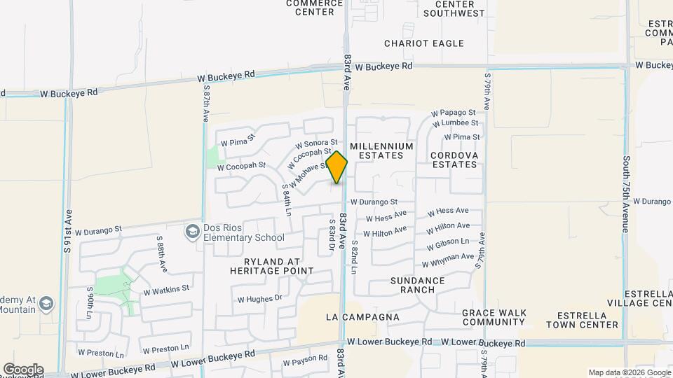 1913 S 83rd Dr Map and Location Details