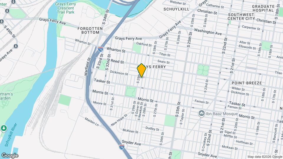 1510 S Dover St Map and Location Details