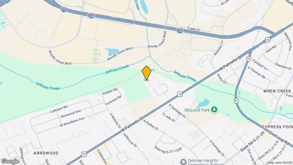 134 Hillcrest Dr Map and Location Details