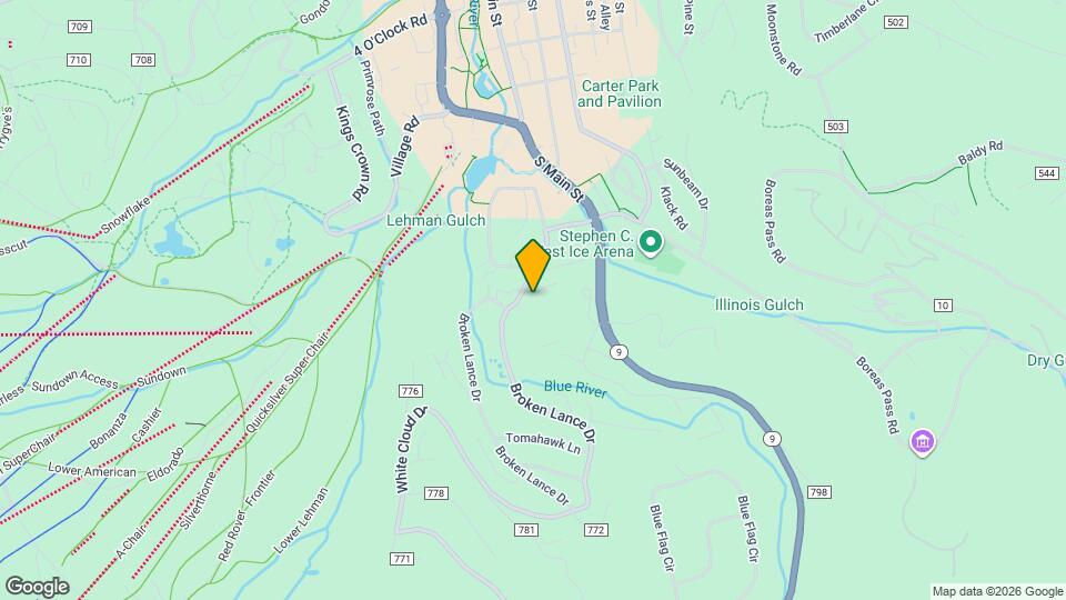 246 Broken Lance Dr Mapa y Detalles de la Ubicación