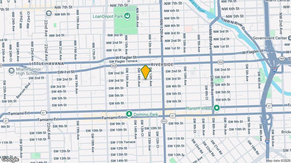1336 SW 3rd St Map and Location Details