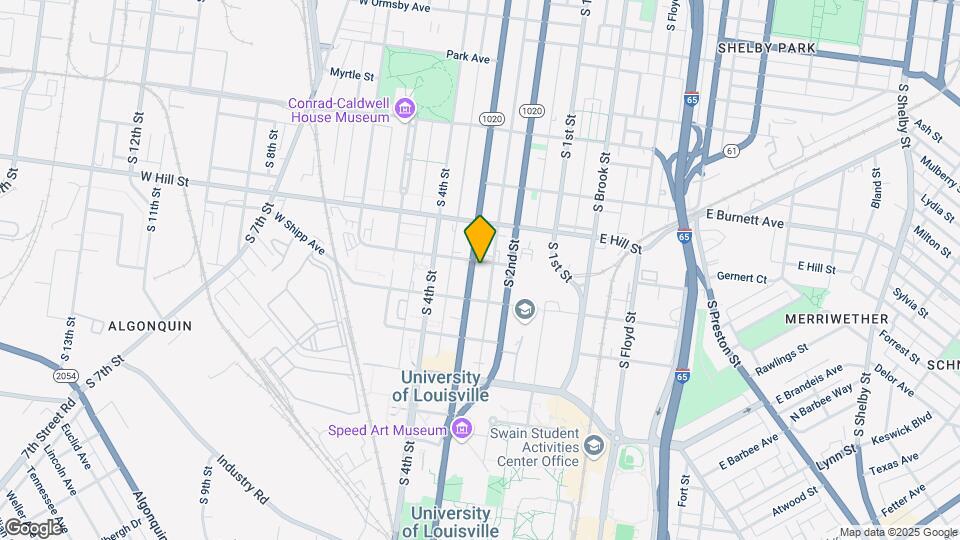1605 S 3rd St Map and Location Details