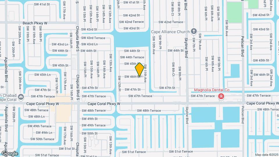 1112 SW 46th St Map and Location Details