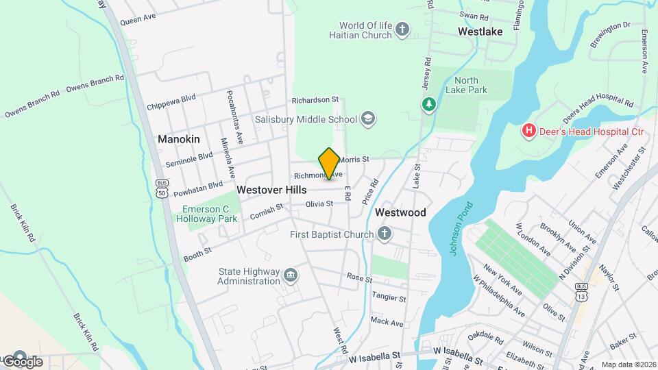 711 Dennis St Map and Location Details