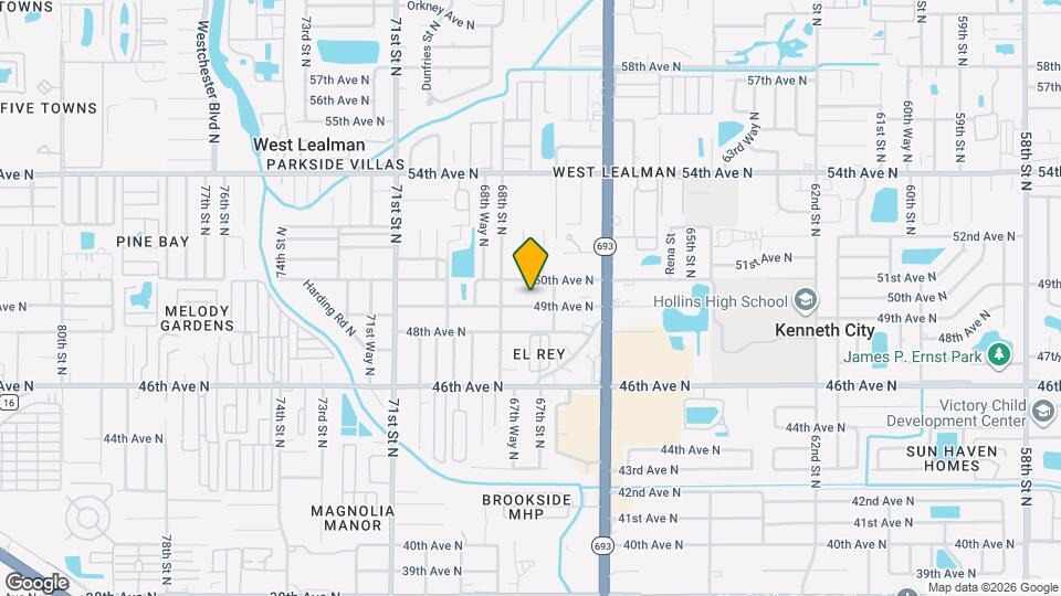 6709 49th Ave N Mapa y Detalles de la Ubicación