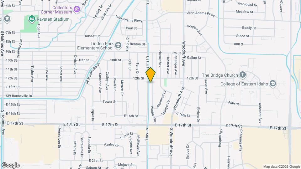 1268 Austin Ave Map and Location Details