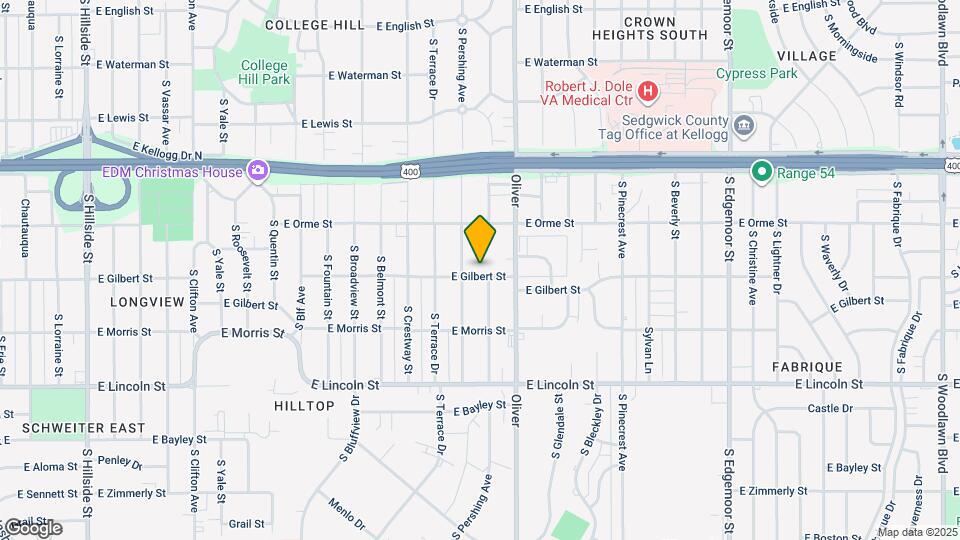 4618 E Gilbert St Map and Location Details
