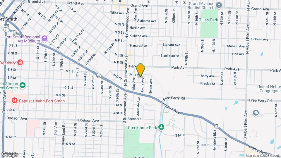 209 Lecta Ave Map and Location Details