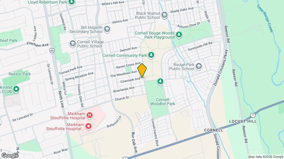 290 Cornell Centre Blvd Map and Location Details