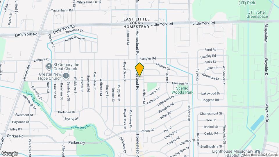 10502 Homestead Rd Map and Location Details