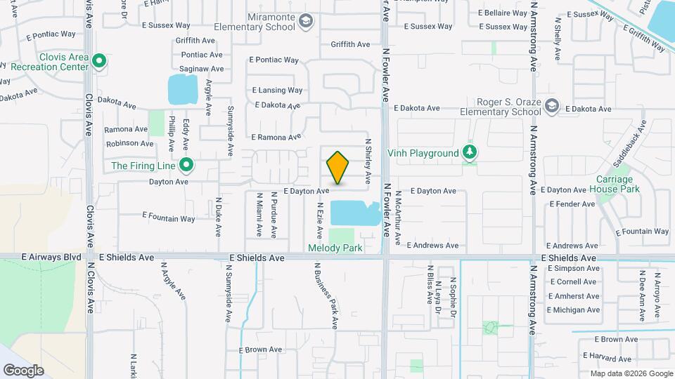 5931 E Dayton Ave Map and Location Details