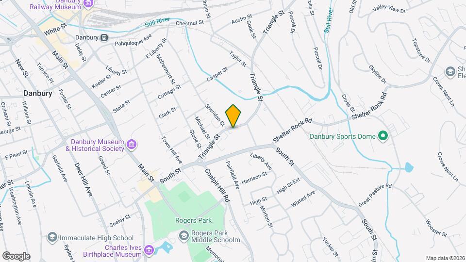 38 Triangle St Map and Location Details