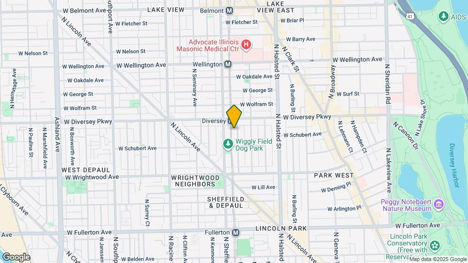 2730 N Wilton Ave, Unit G Mapa y Detalles de la Ubicación