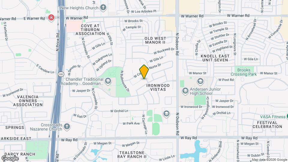 2207 W Monroe St Map and Location Details