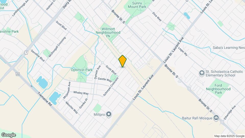 256 Wetenhall Landng Map and Location Details