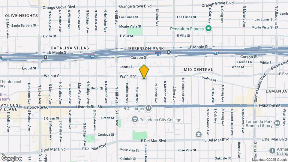 Sierra Bonita Townhomes Mapa y Detalles de la Ubicación