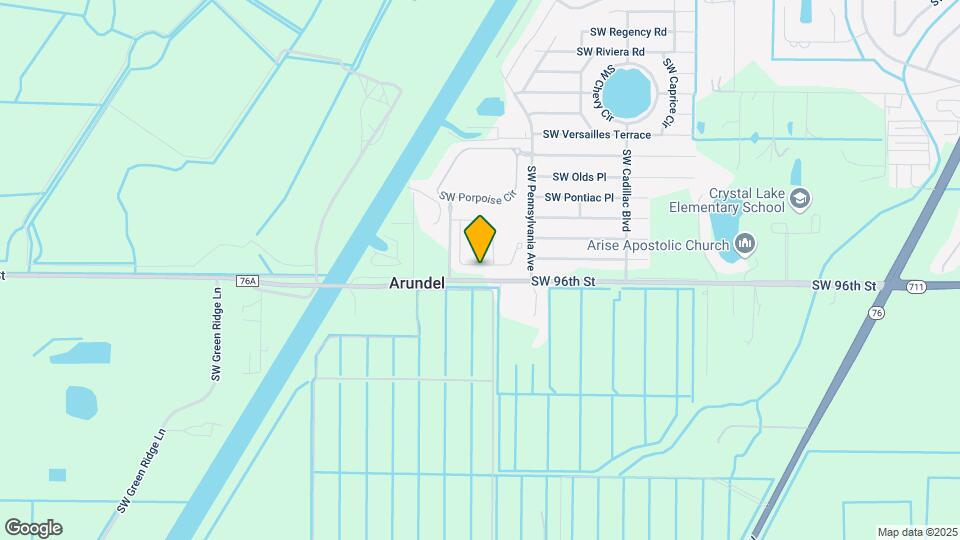 9602 SW Purple Martin Way Map and Location Details