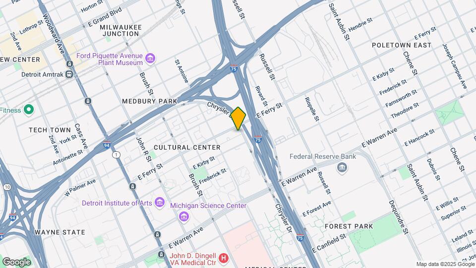 692 E Ferry St Map and Location Details