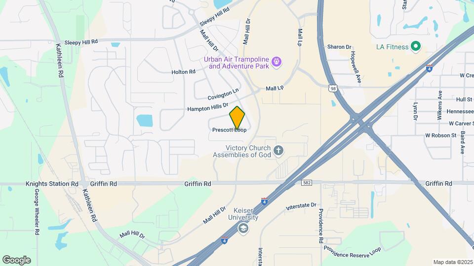 3707 Prescott Loop Map and Location Details