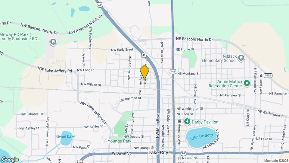 704 NW Alma Ave Map and Location Details