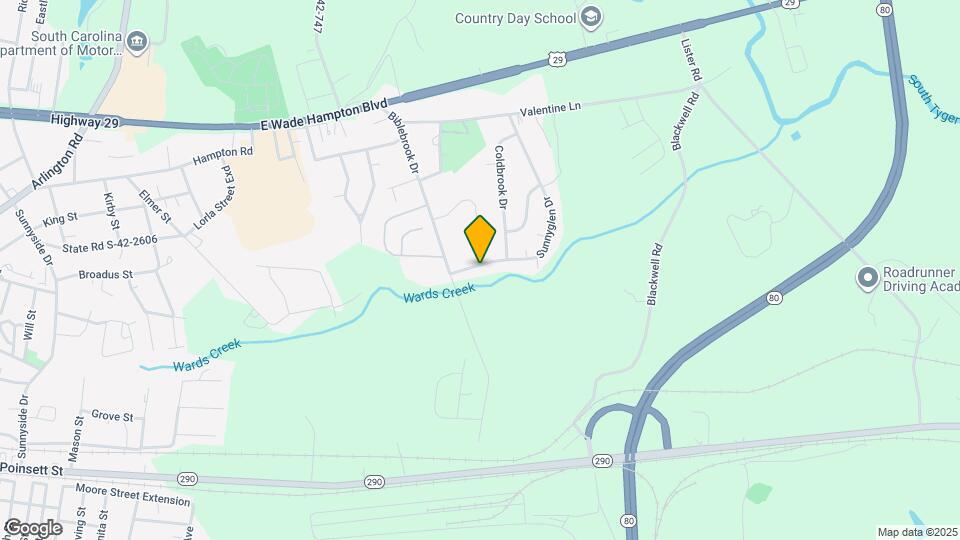 117 Sunnyglen Dr Map and Location Details