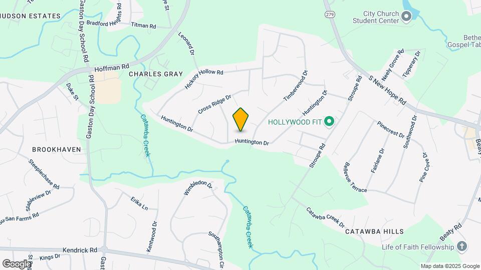 4509 Huntington Dr Map and Location Details