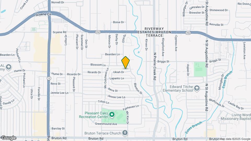 8739 Ukiah Dr Map and Location Details