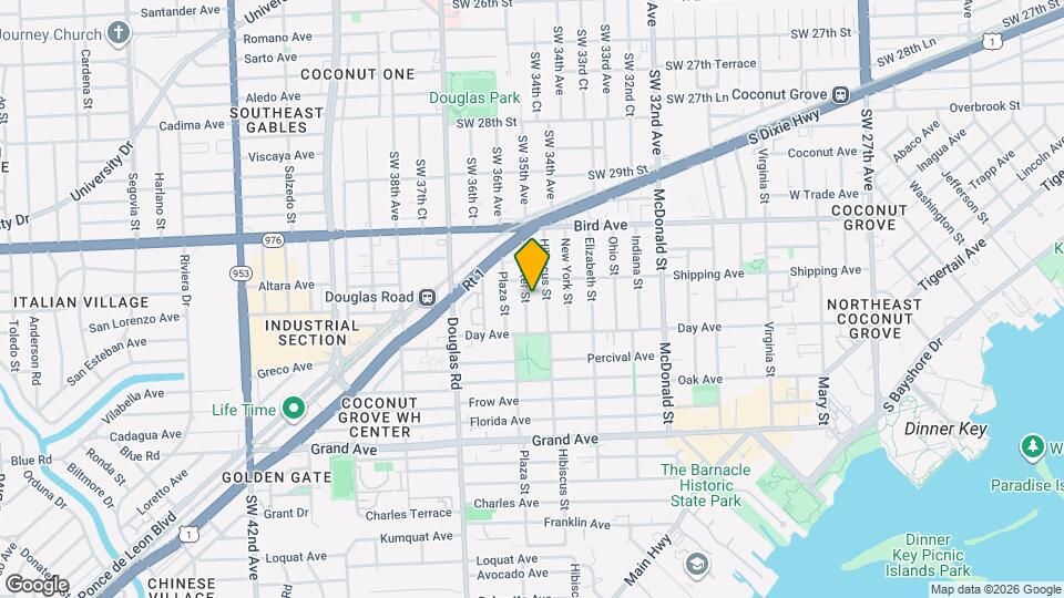 3131 Carter St Map and Location Details