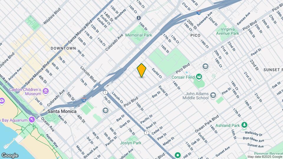 1848 12th St Map and Location Details