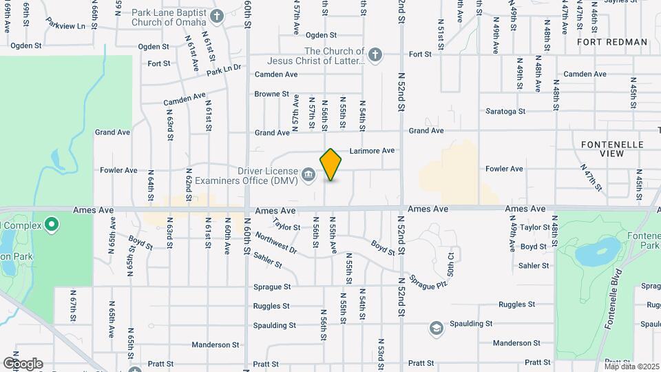 4611 N 56th St Map and Location Details