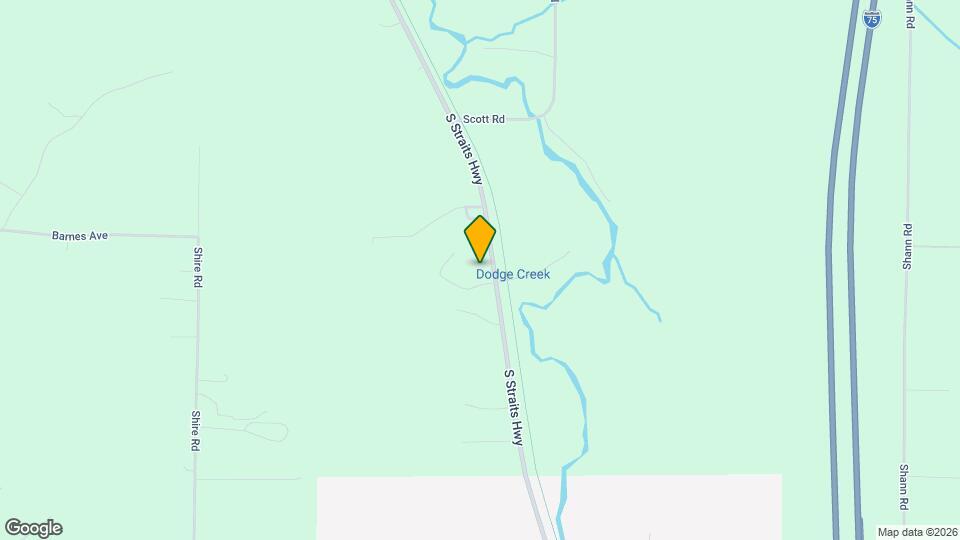 12048 S Straits Hwy Map and Location Details