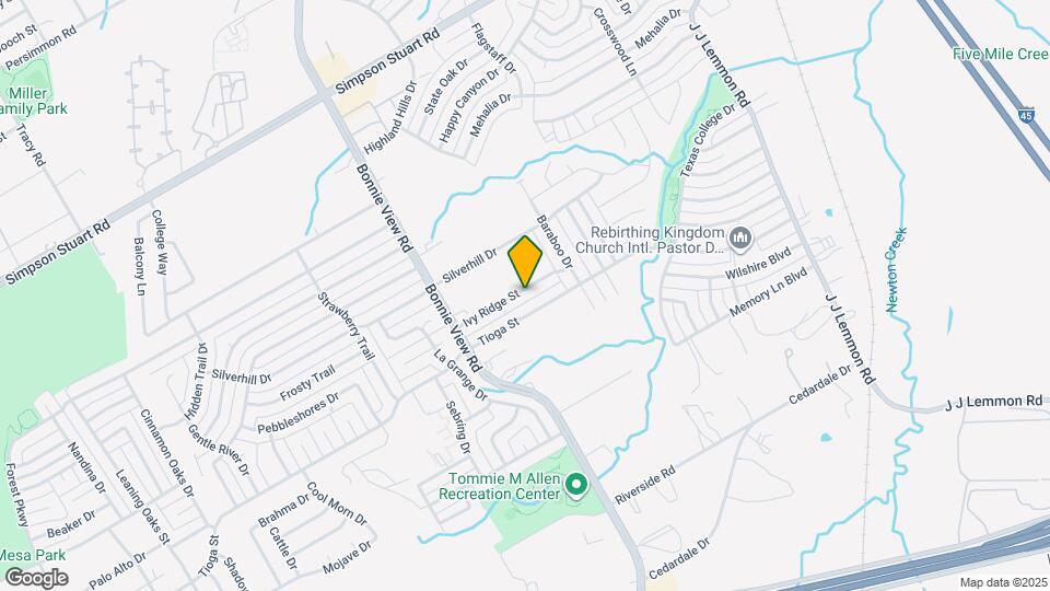 4020 Ivy Ridge St Map and Location Details