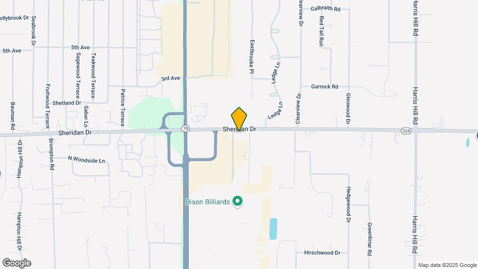 8101 Sheridan Dr Map and Location Details