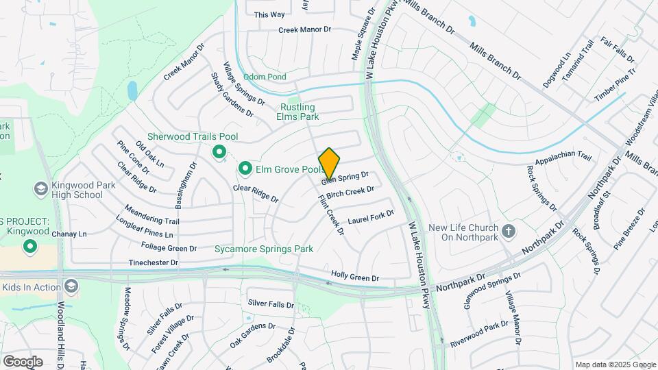 3118 Glen Spring Dr Map and Location Details
