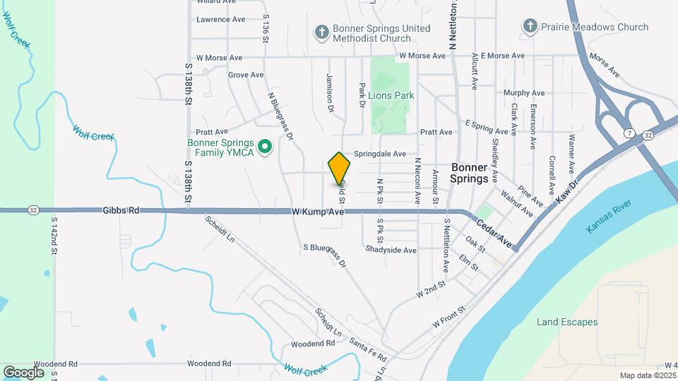 124 N Garfield St Map and Location Details