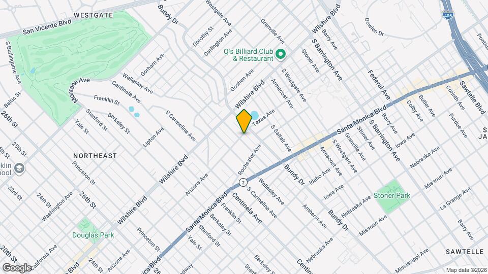 12120 Texas Ave Map and Location Details